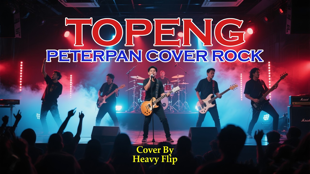TOPENG - PETERPAN (NOAH) | ROCK COVER VERSION By Heavy Flip (Lyrics)
