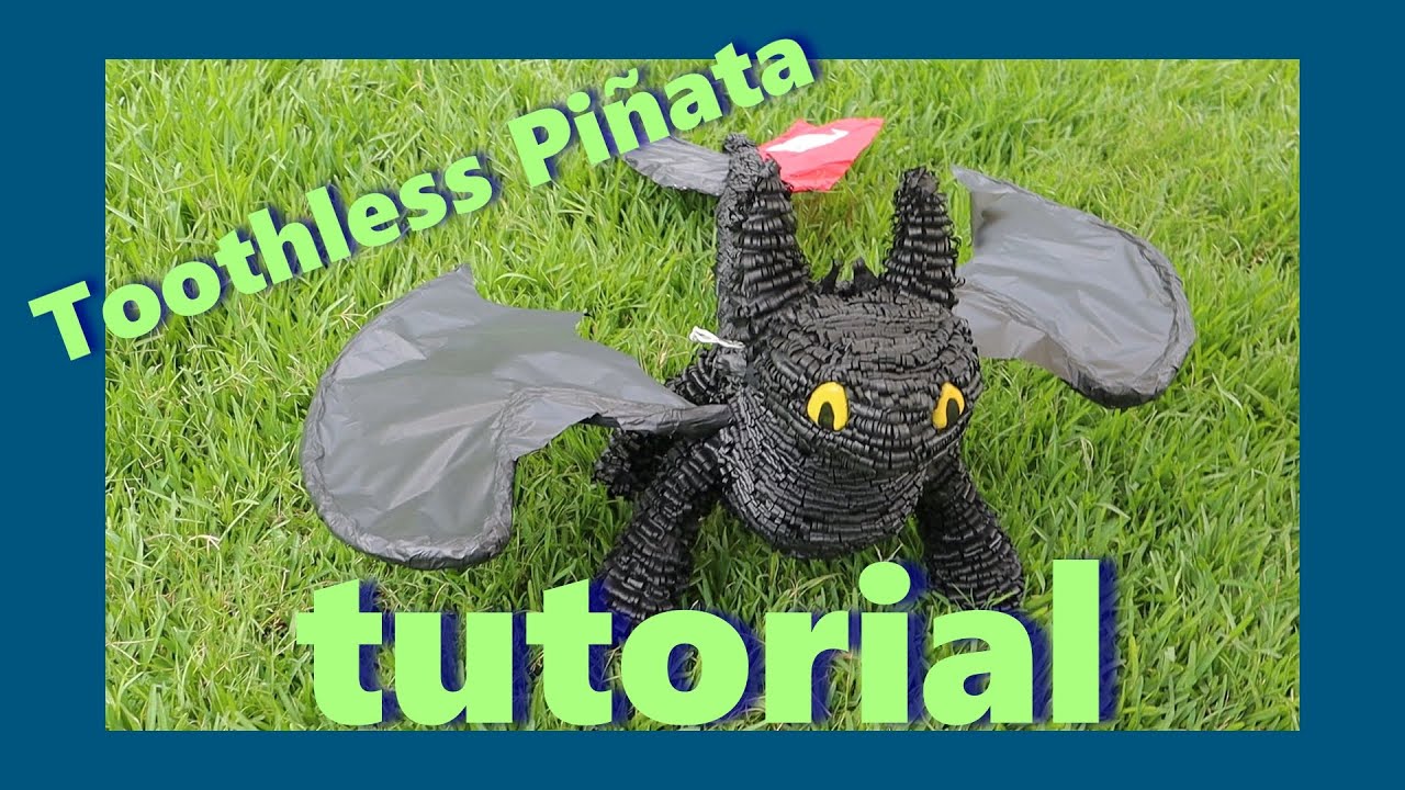 Dragon piñata tutorial