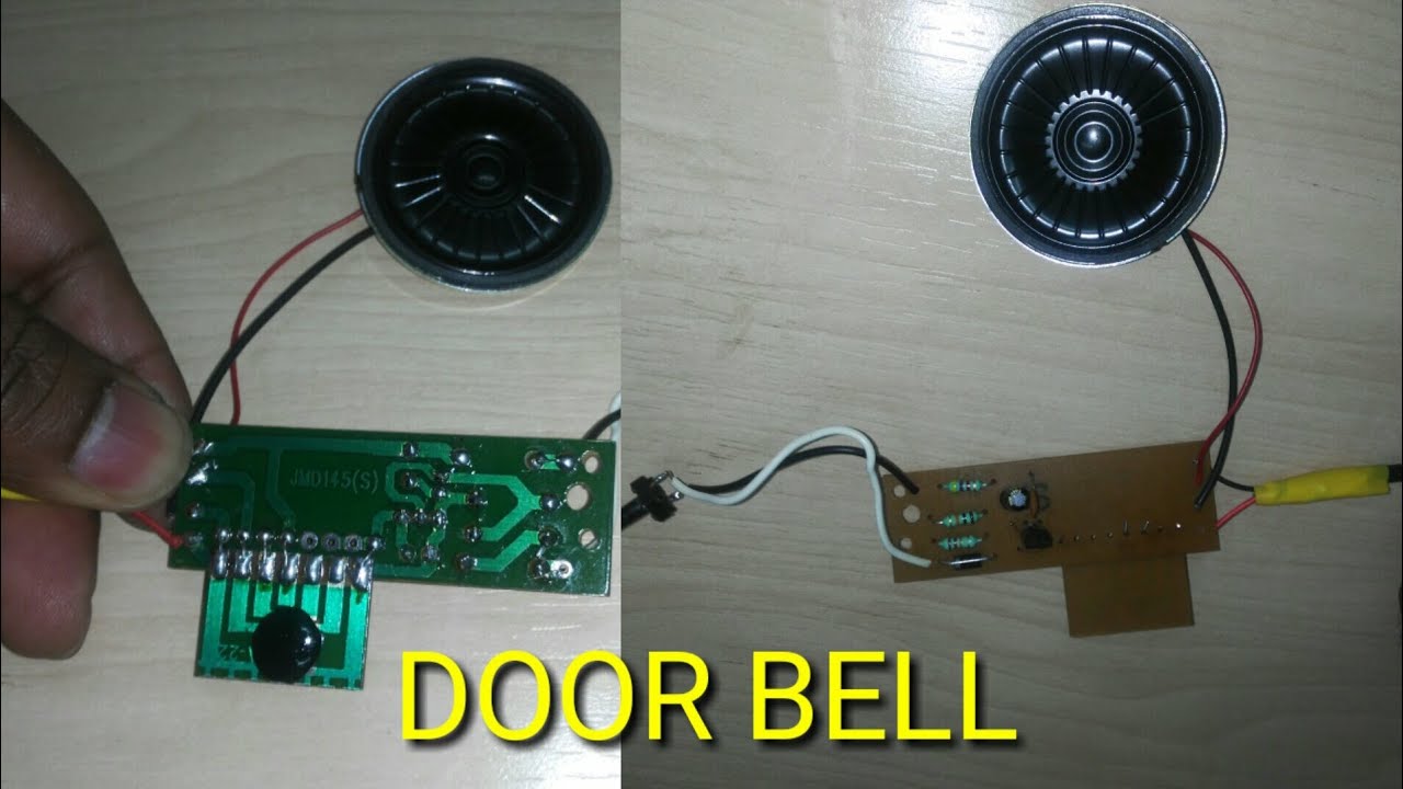 How to make doorbell DIY # Cob chip on board IC # Voice & musical IC