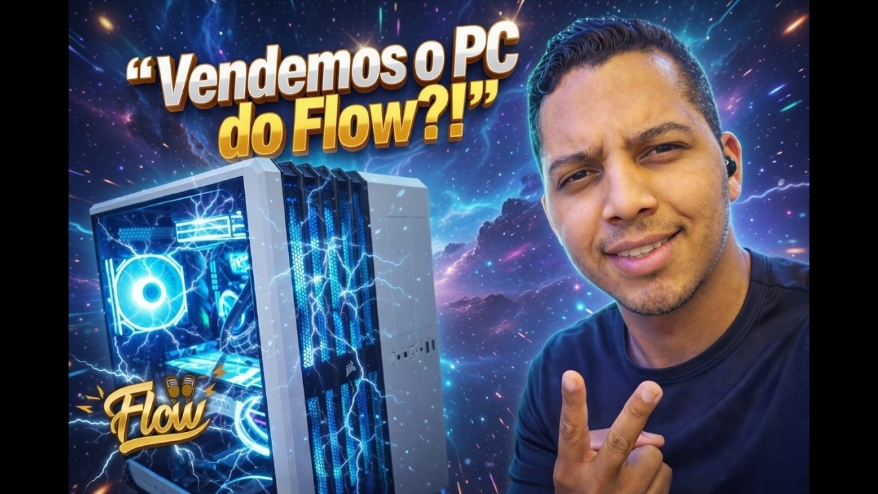 Vendemos o PC do Flow?! 😱🔥 Fomos Entregar (Como funciona nossas trocas?!)