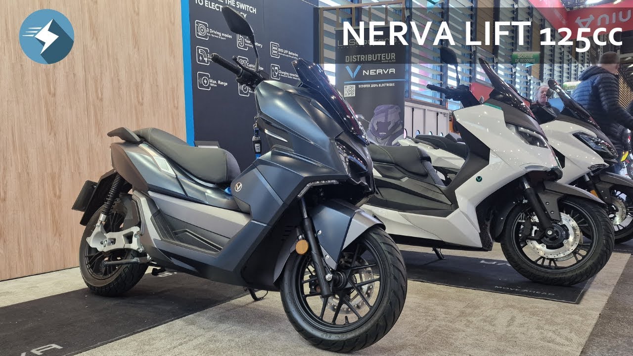 NERVA LIFT, scooter éléctrique #125cc urbain et compact