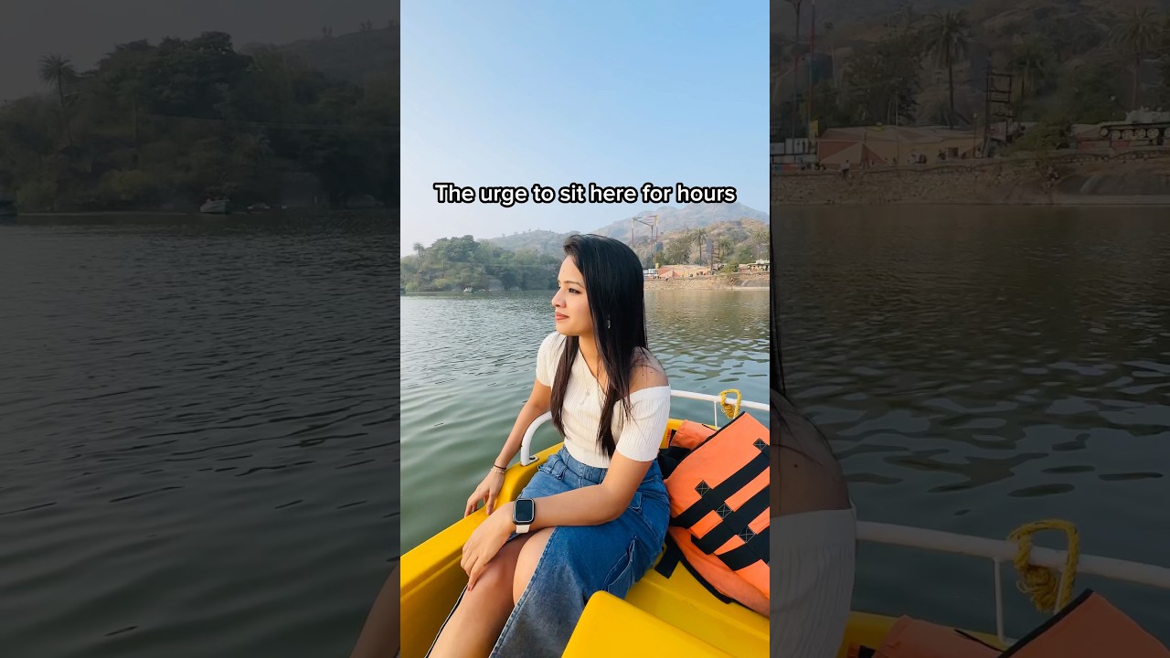 Nakki Lake Sunset Boat Ride 🌅 Mount Abu Travel Vlog | Peaceful Hill Station Escape | Scenic Journey