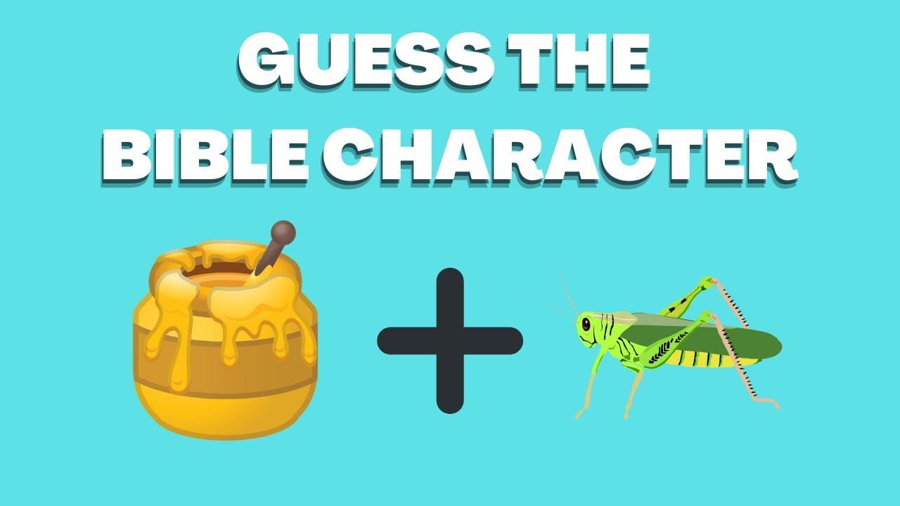 Guess The Bible Character | BIBLE QUIZ