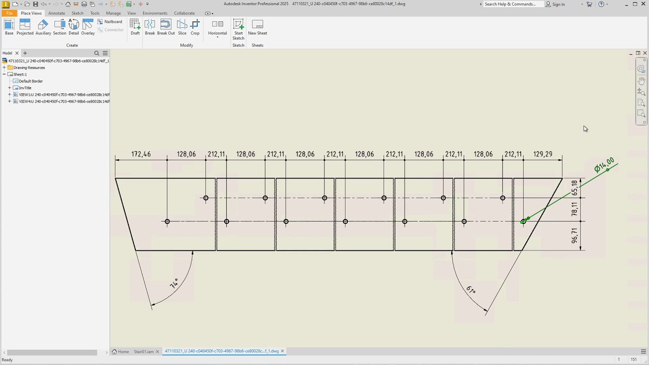 Automated shop drawings & management in steel design with Autodesk Inventor in SolidSteel parametric