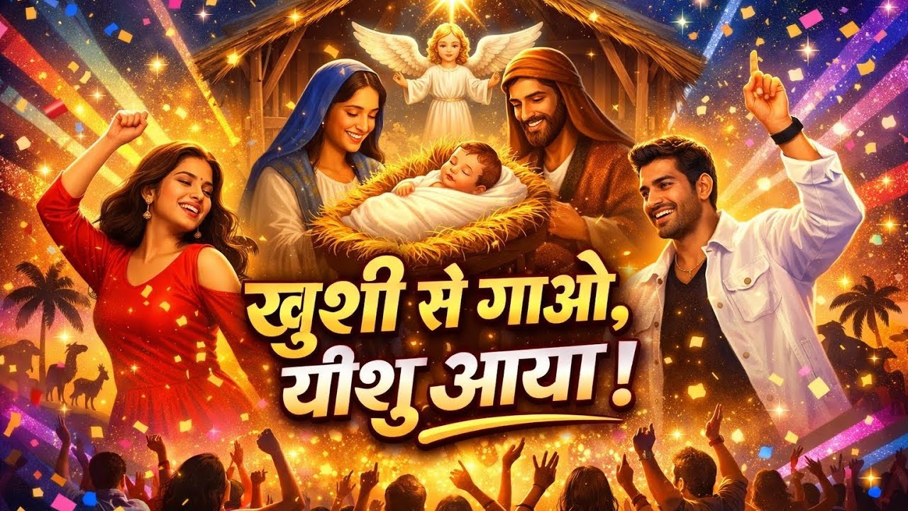 खुशी से गाओ यीशु आया || New Christmas Song 2025 || #christmas #christianmusic #christiansong #song 