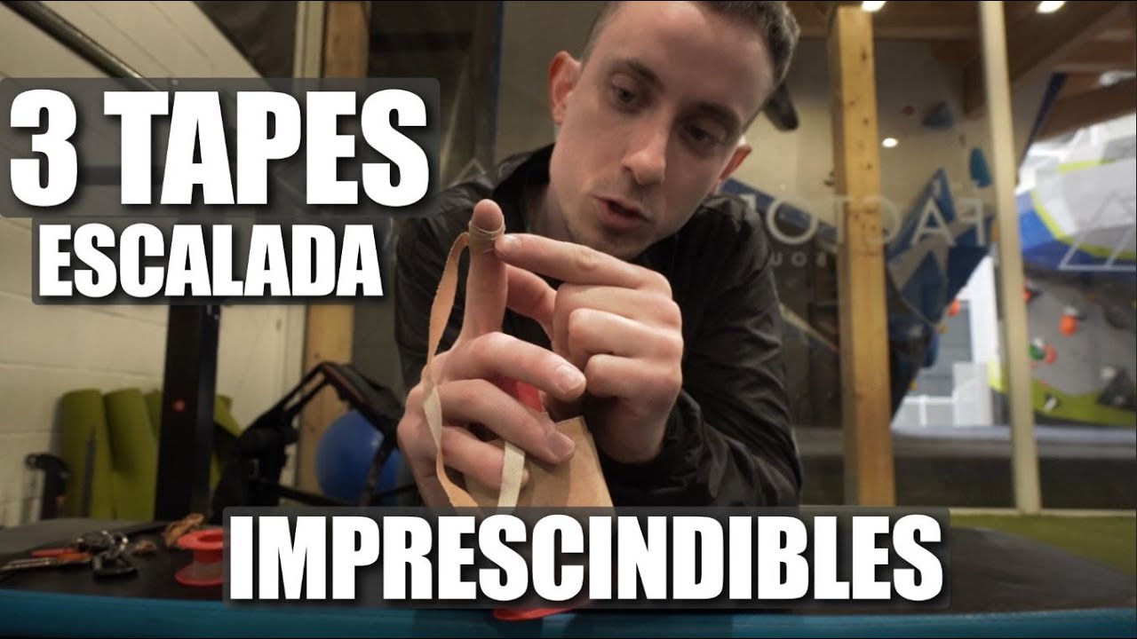 3 VENDAJES QUE TIENES QUE SABER SI ERES ESCALADOR!