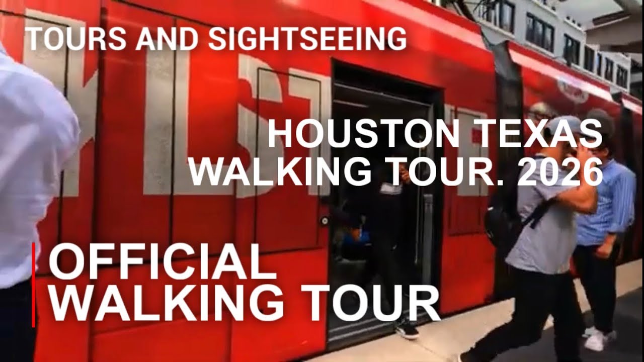 HOUSTON TEXAS. DOWNTOWN. WALKING TOUR. 2026