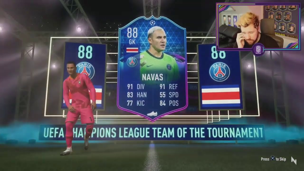 NepentheZ Gets A Cheeky Keylor Navas For 4 Minutes Straight!
