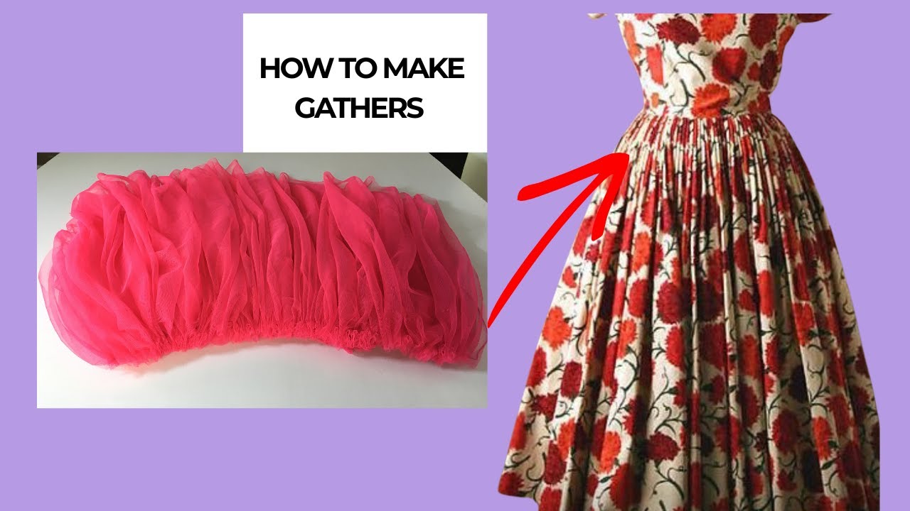 How to Make Gathers | Beginner Sewing Tutorial