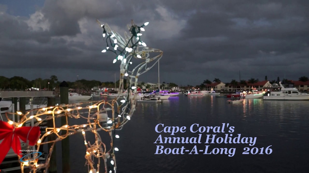 Cape Coral Holiday Boat A Long Parade 2016
