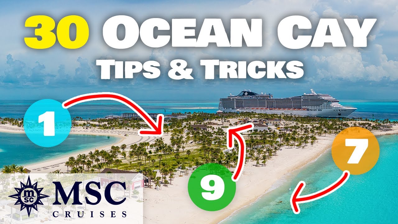 30 top tips and tricks for MSC's Ocean Cay private island