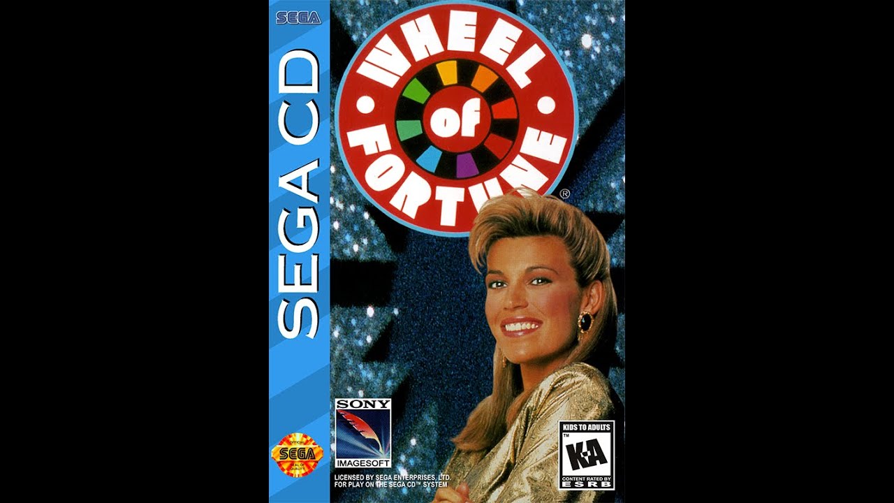 Sega CD Wheel of Fortune 9th Run Game #1