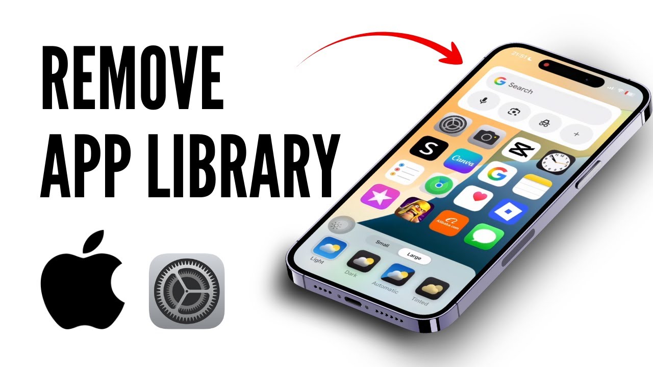 How to Remove App Library from Home Screen