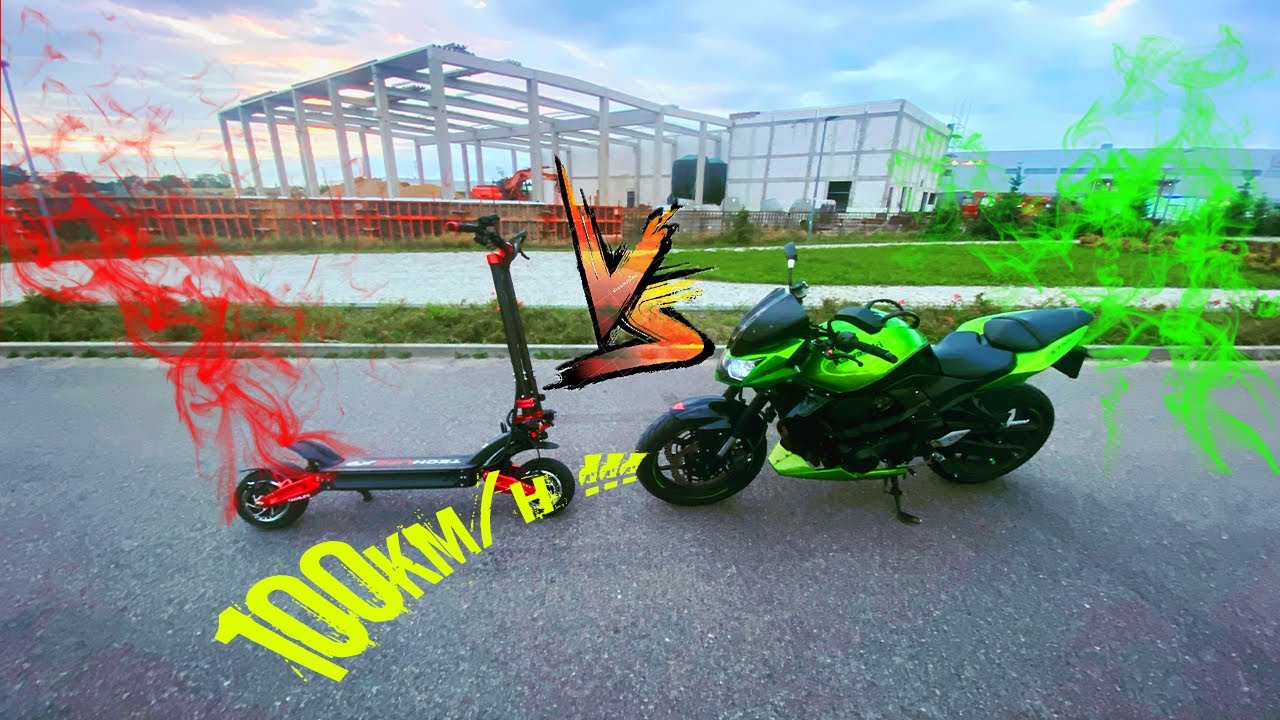 TECHLIFE X9 vs KAWASAKI Z750. ZeciarZ testuje topową hulajnogę elektryczną :D