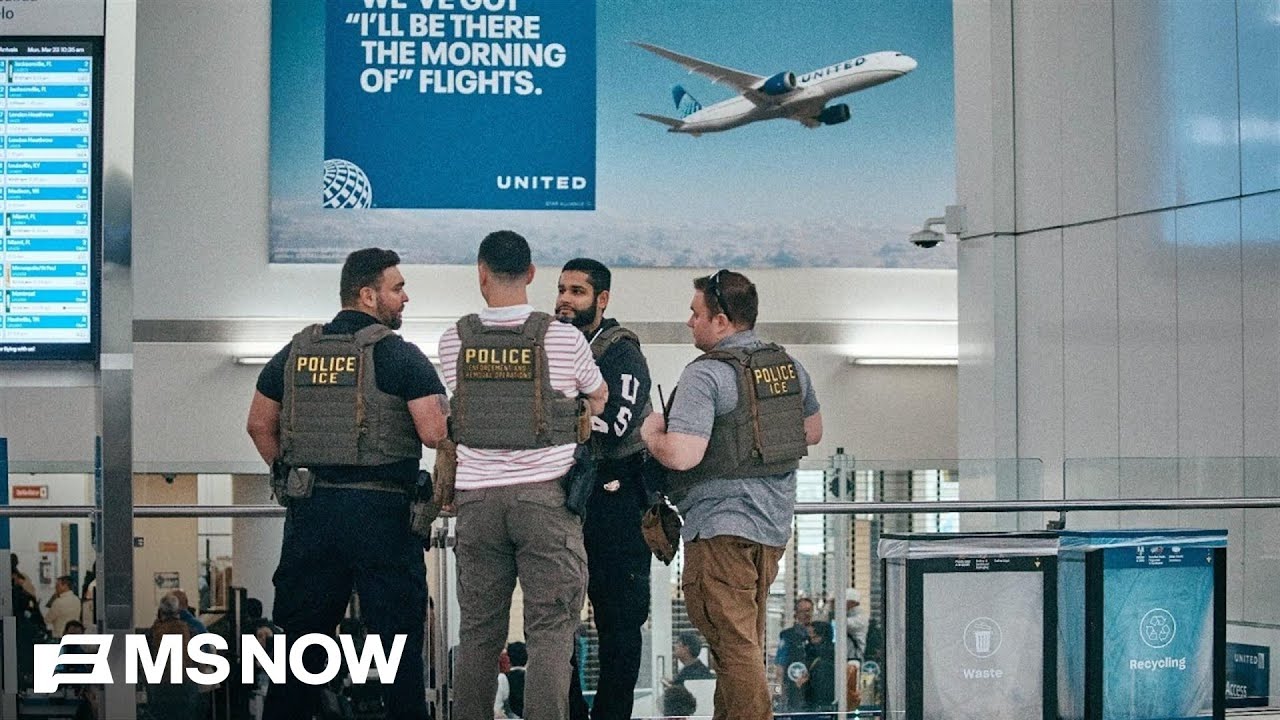 'They're not trained to do what we do': TSA officer reacts to ICE presence at airports