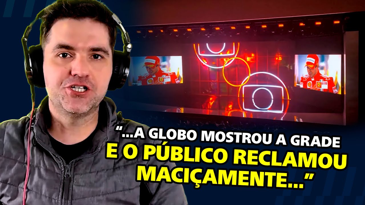 O público reclama da transmissão de apenas 15 corridas da F1 na TV aberta pela Rede Globo. #f1