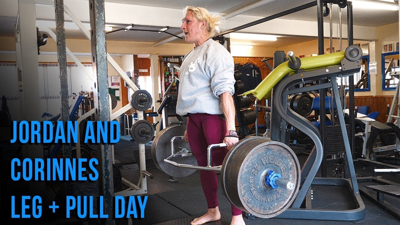 Jordan and Corinnes LEG PULL DAY | highlights