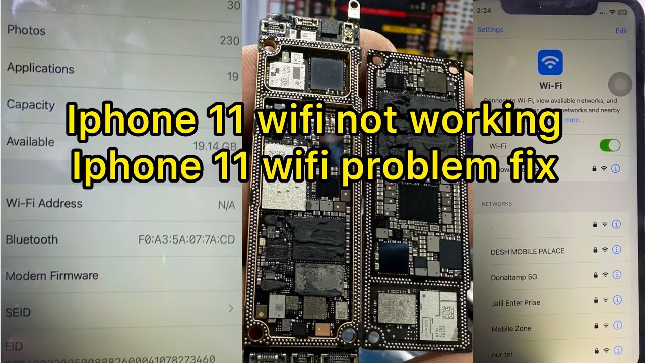 Iphone 11 wifi issue fix || iphone 11 wifi N/A problem fix || how to fix wifi connection on iphone
