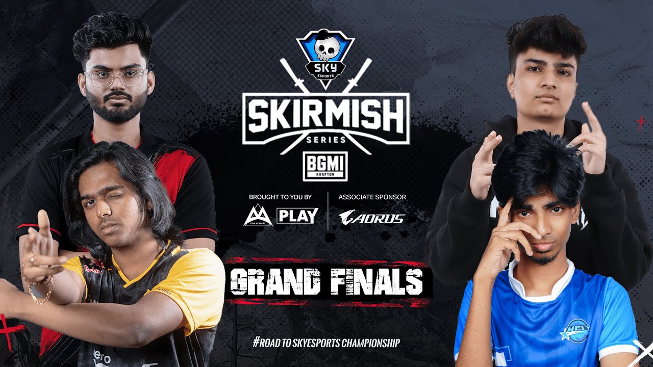SKYESPORTS SKIRMISH SERIES | #BGMI | DAY 3 | GRAND FINALS | Ft. GODL | RNTX | WELT | K9 | GDR | GEN