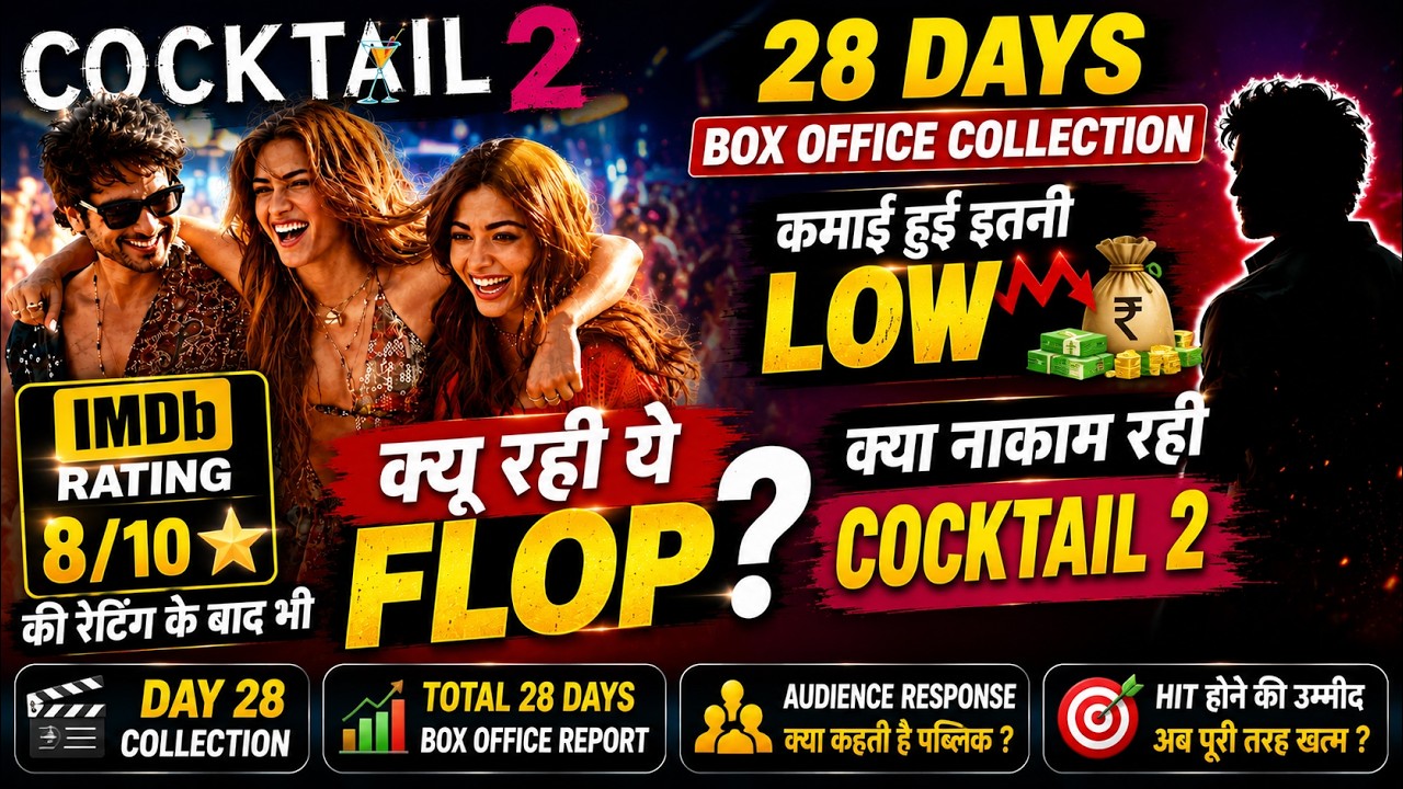 Cocktail 2 Movie 28 days Box Office Collection | Cocktail 2 Movie Box Office Collecction