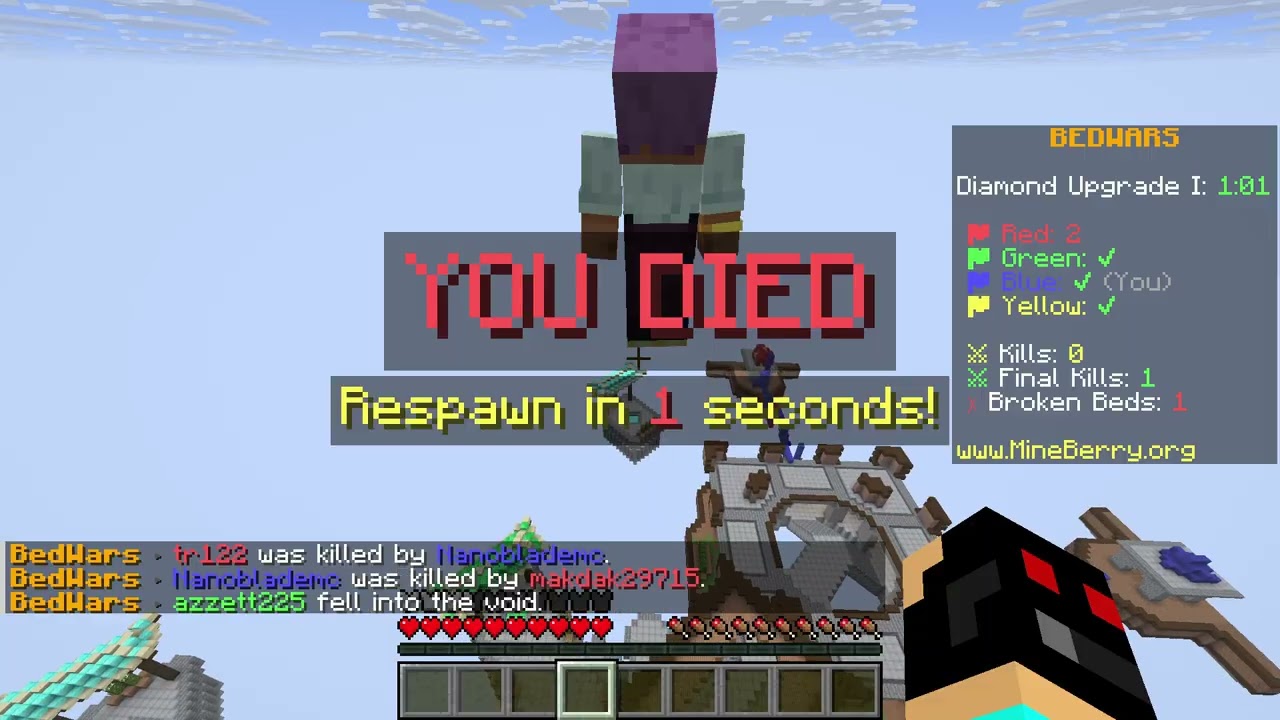 Paying mineberry bedwars
