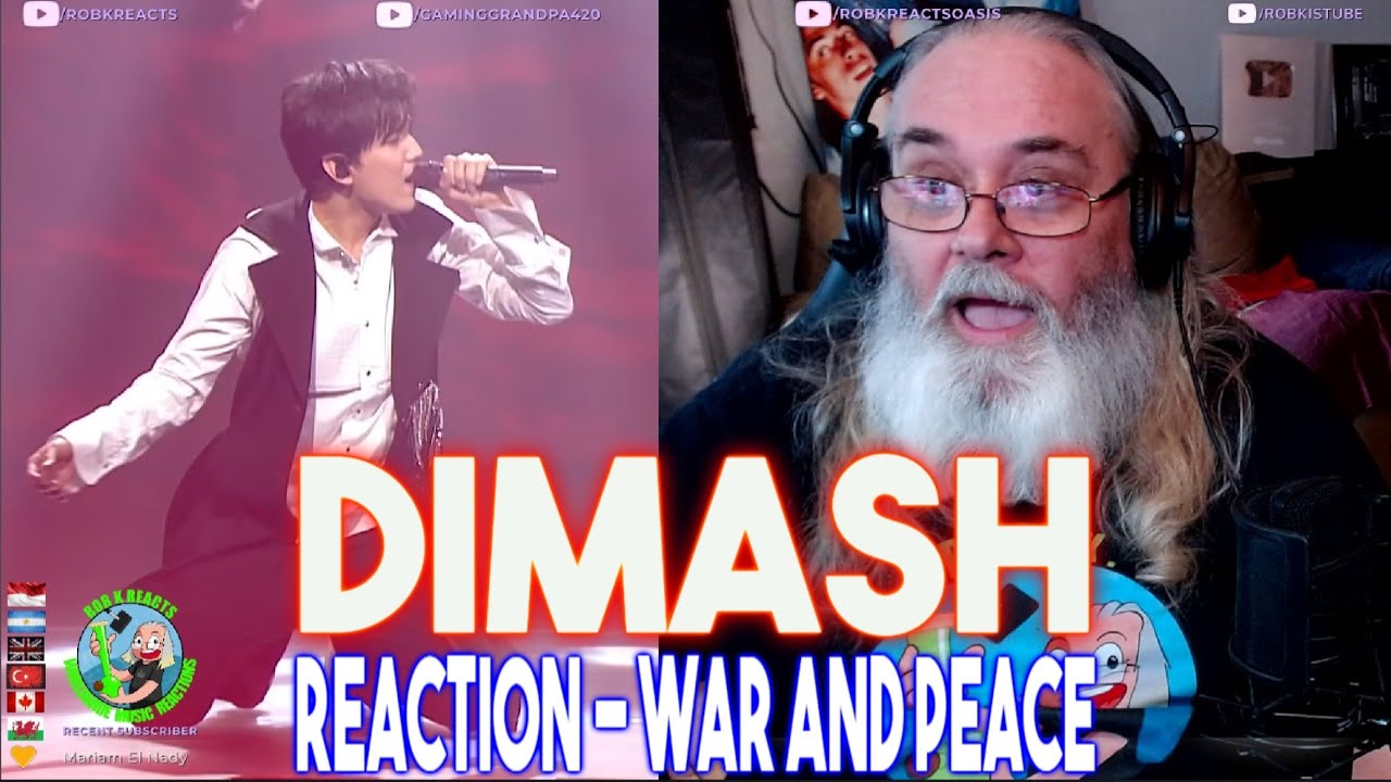 Dimash Reaction - War and Peace - First Time Hearing - Requested