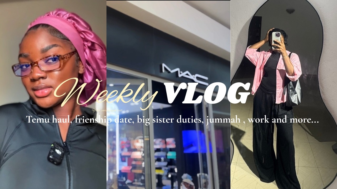 Big SISTER , NO KIDS !! 😜 Balancing faith, family & work. - Weekly vlog