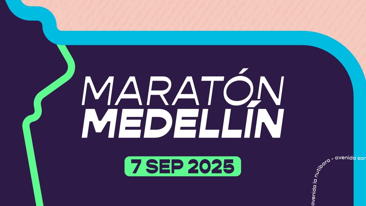Maratón Medellín 2025 EN VIVO |  ¡Medellín corre y el mundo lo celebra!