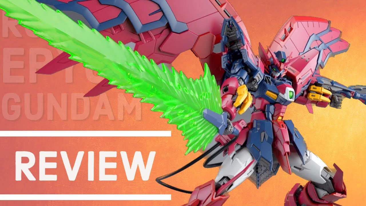 BEAUTIFUL DISAPPOINTMENT? 🤔 RG 1/144 GUNDAM EPYON REVIEW / GUNDAM WING GUNPLA MODEL KIT
