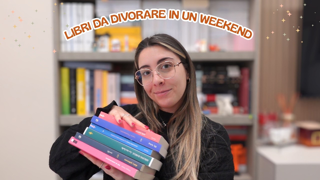 LIBRI DA DIVORARE IN UN WEEKEND 📚