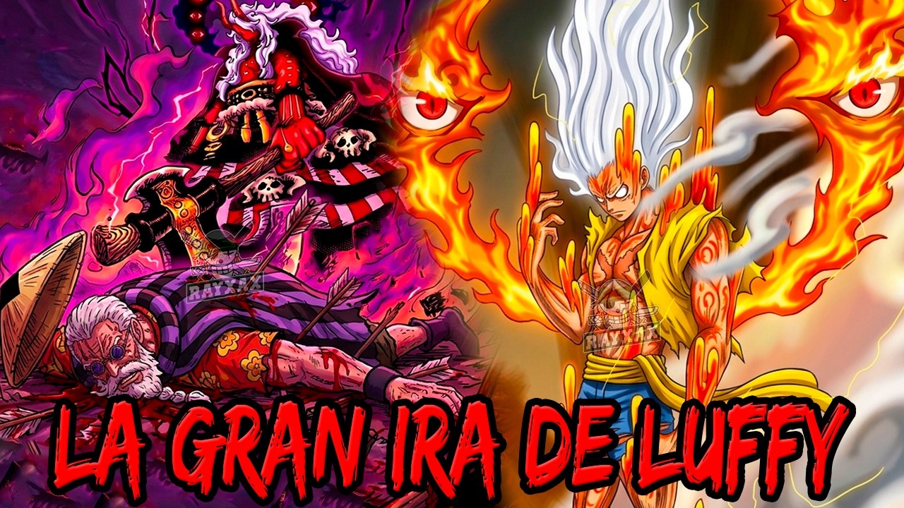 El GRAN SACRIFICIO de GABAN que le Dara a LUFFY su NUEVO POWER UP | La IRA de LUFFY y el PODER NIKA