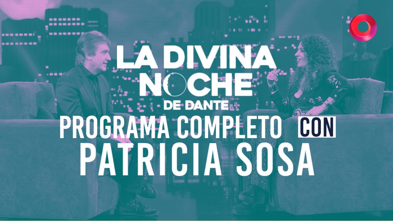 La Divina Noche de Dante: Programa del 15 de julio de 2023 con Patricia Sosa