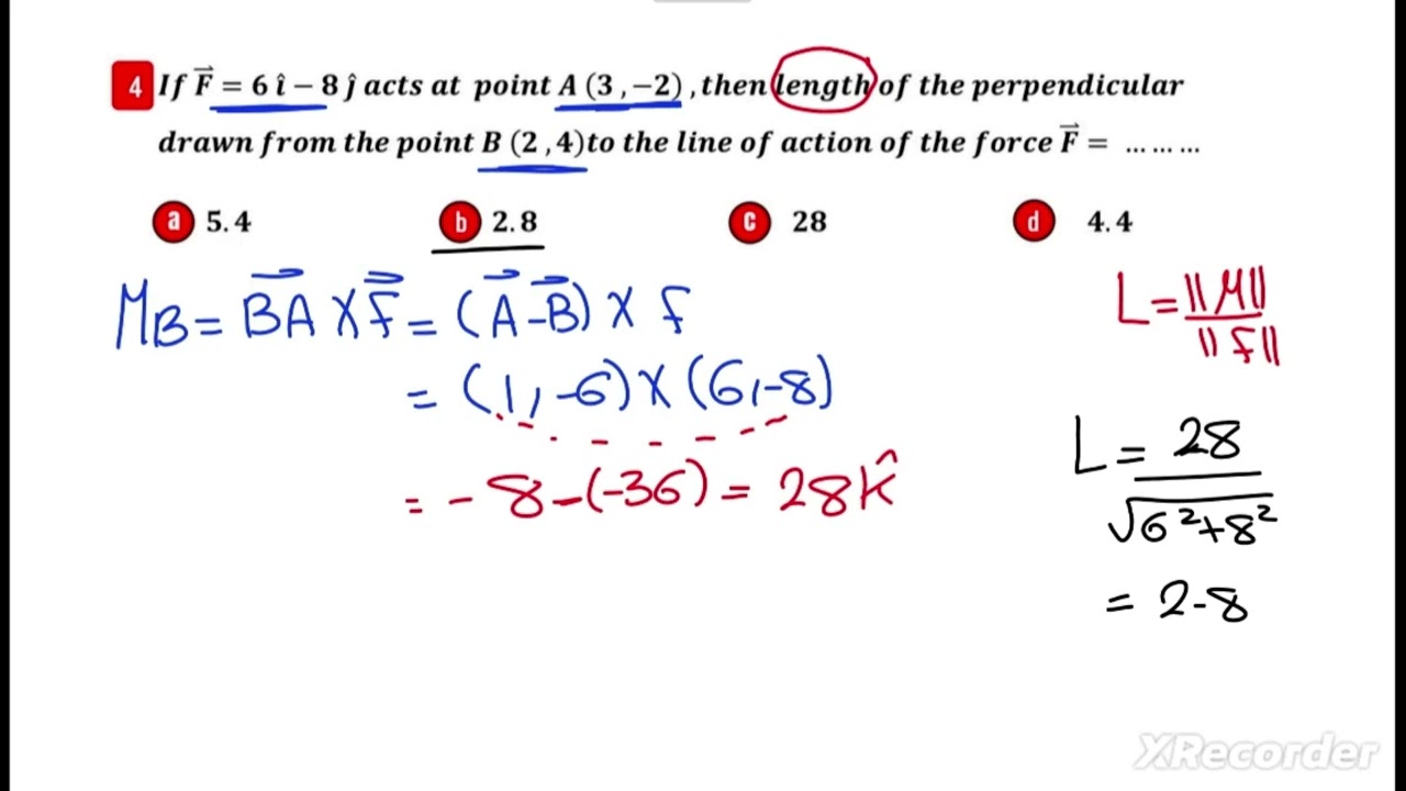 Statics (senior 3) lesson 1 (moment )