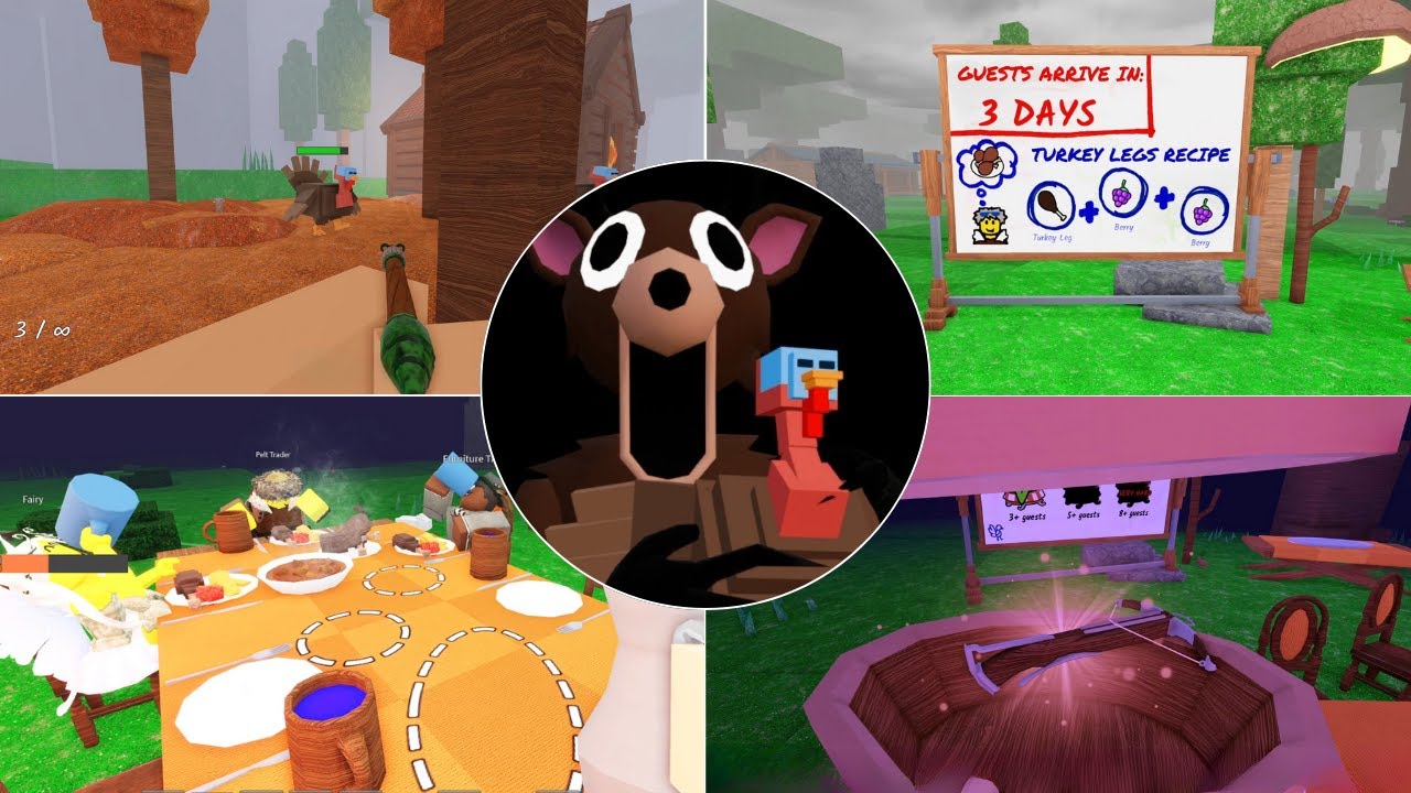99 Nights in the Forest: THANKSGIVING CHALLENGE Update - Full Walkthrough [Roblox]
