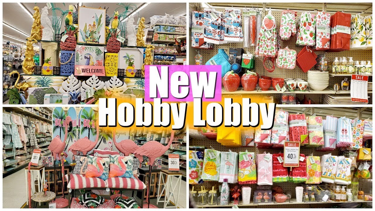 HOBBY LOBBY * SHOP WITH ME SPRING STORE WALKTHROUGH 2020