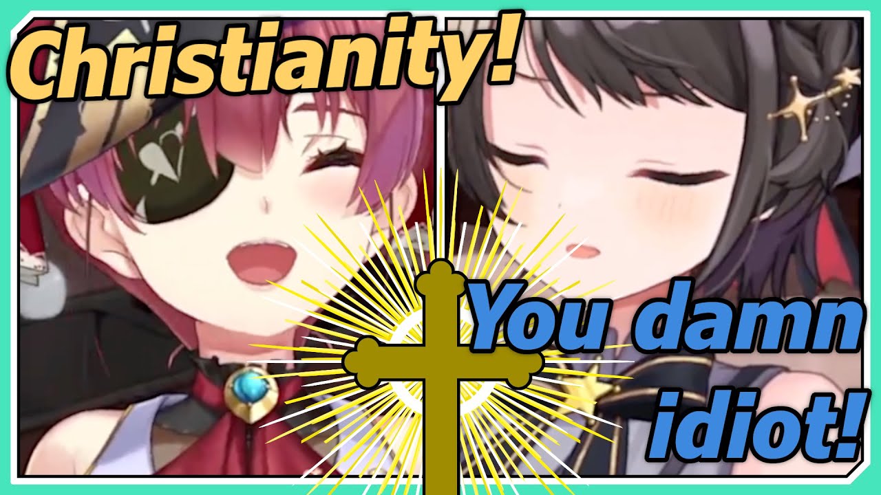 Marine Wants To Convert Subaru To Christianity [ENG sub] [Hololive]