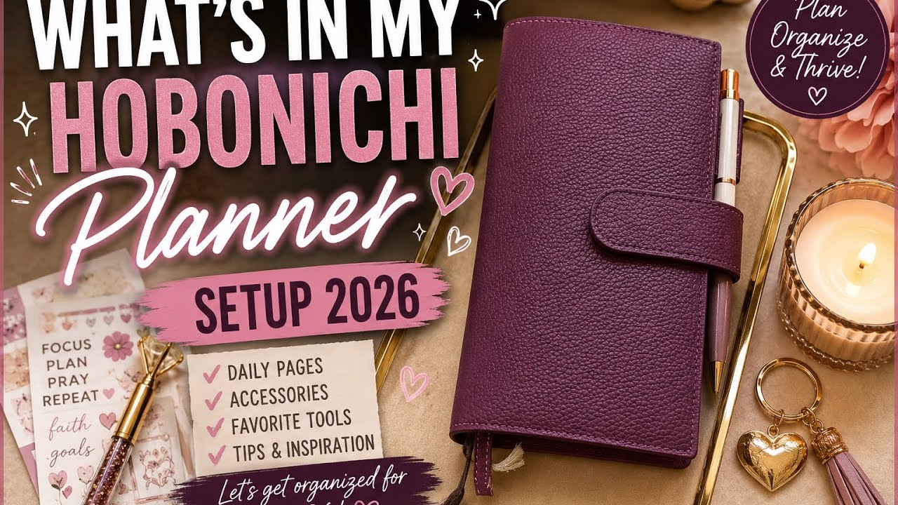 ОБЗОР МОЕГО HOBONICHI 👀 | НАСТРОЙКА ПЛАНЕРА И ДОПОЛНЕНИЯ!