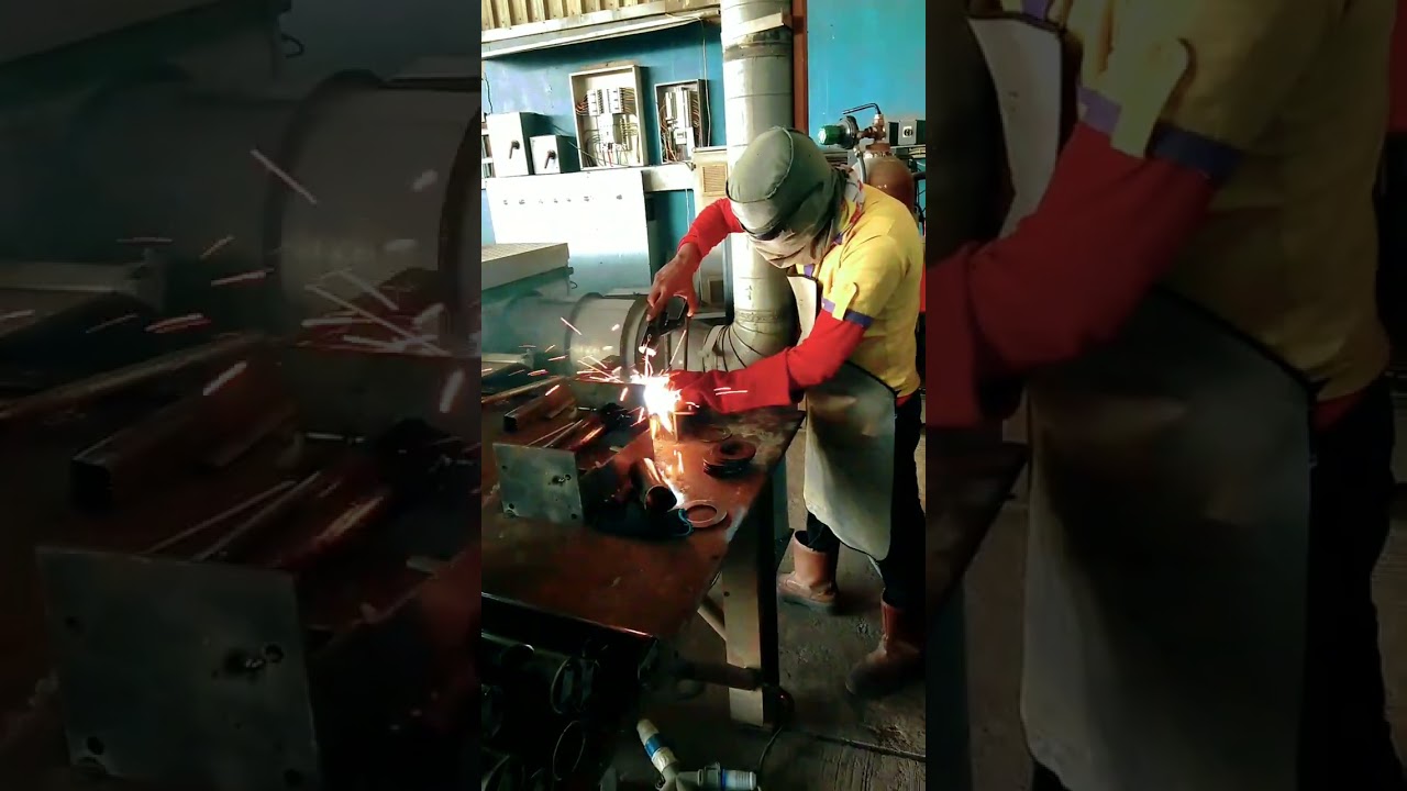 Qatar welder working shop