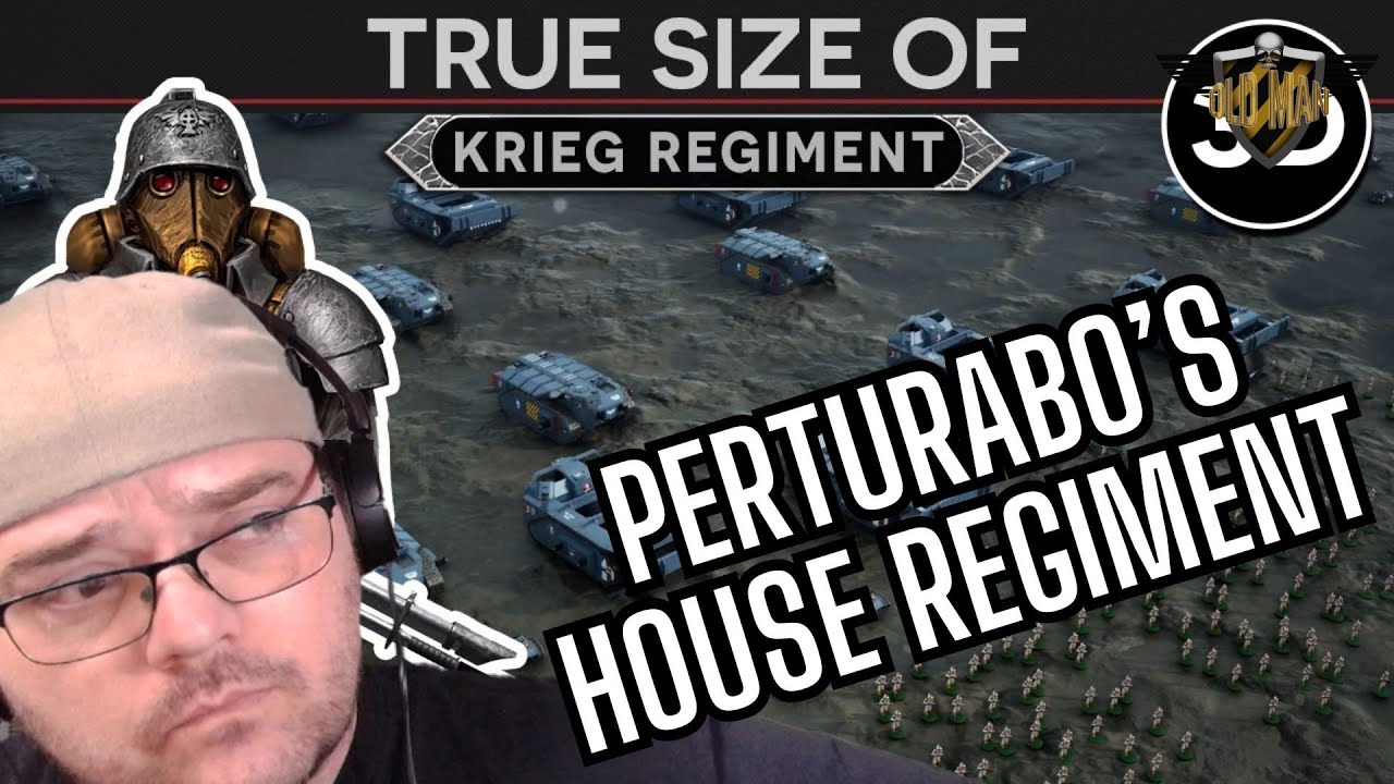 True Size of a Krieg Siege Army from Invicta! - Reaction!