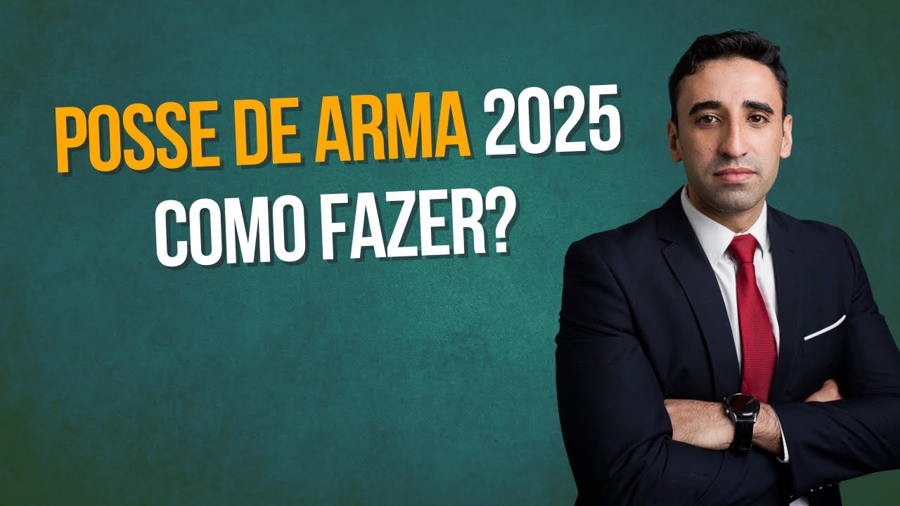 PASSO A PASSO - Posse de arma de fogo (Pol&iacute;cia Federal&nbsp;em&nbsp;2025)