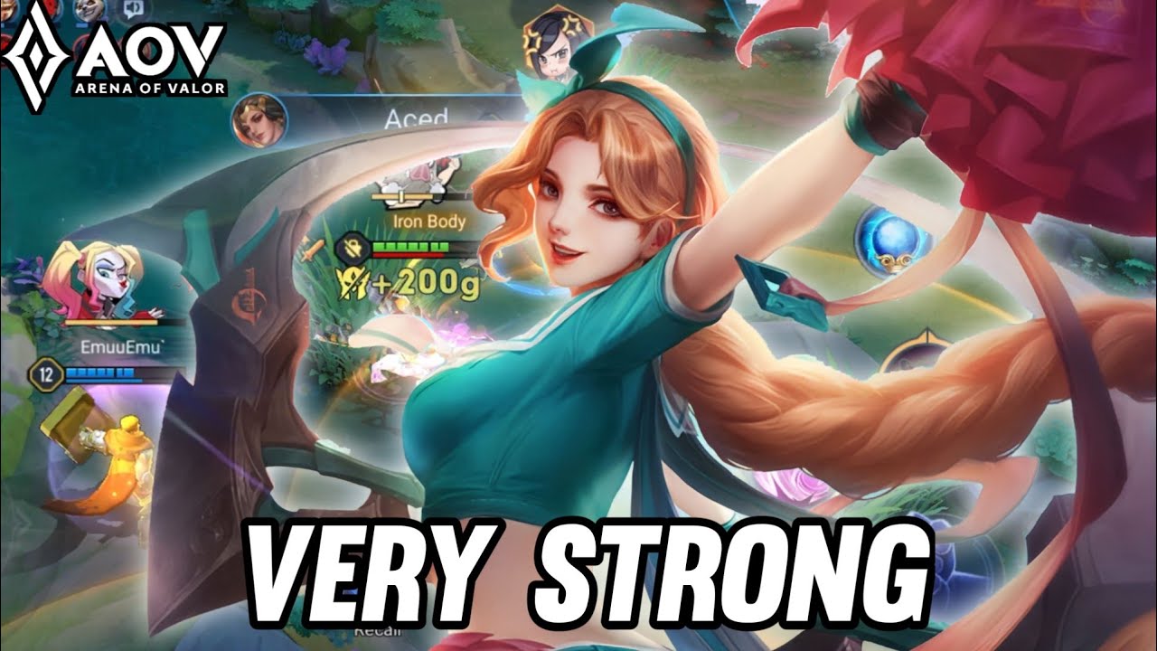 YENA GAMEPLAY | VERY STRONG - ARENA OF VALOR
