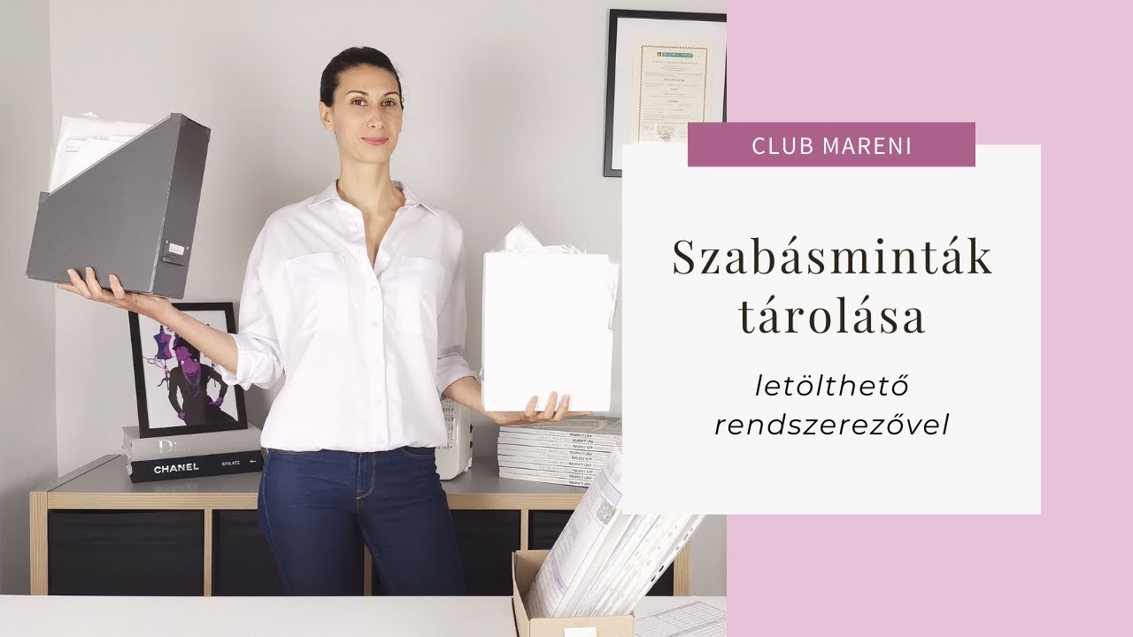 Hogyan t&aacute;rold a szab&aacute;smint&aacute;idat #szab&aacute;sminta #varr&aacute;s