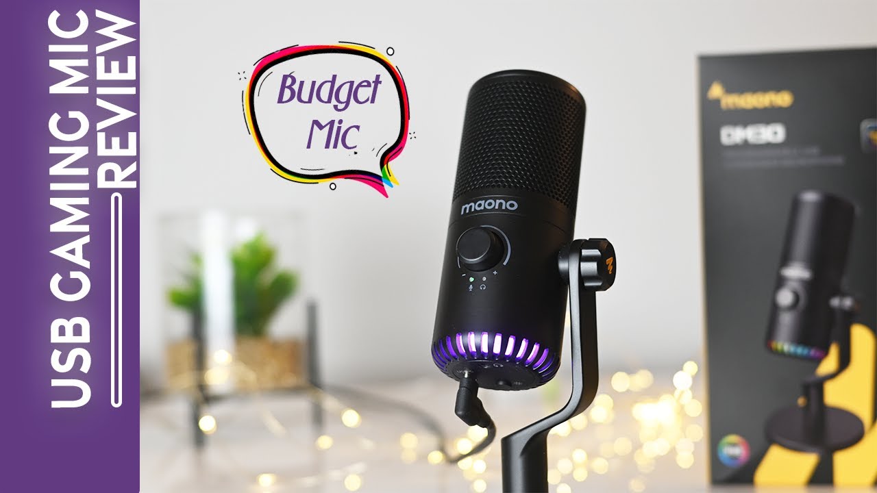 Maono DM30 Review: Budget USB-C Gaming Mic with RBB Lights