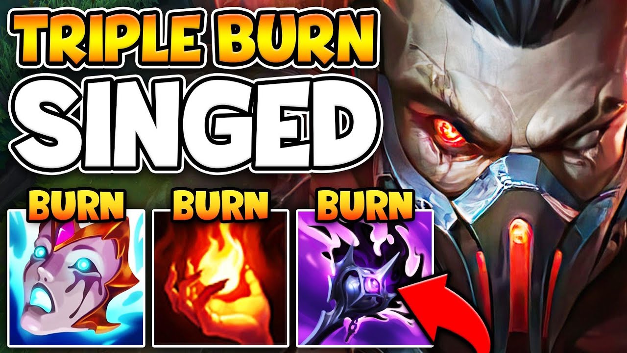 Triple Burn Singed вернулся и стал ещё более сокрушительным, чем когда-либо! (*Новый* Blackfire T...