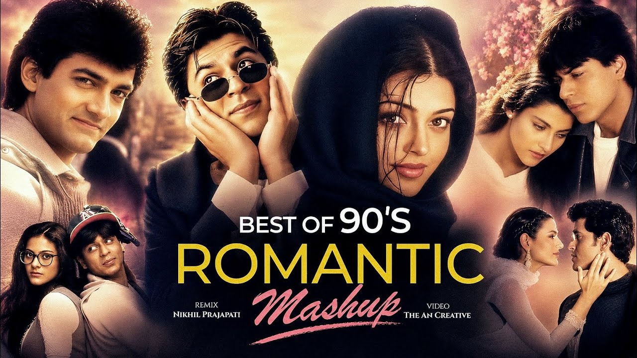 90s Romantic Mashup | 90s Hits Hindi Songs | 90s Love Mashup | Nonstop 90s Jukebox | Nikhil Remix