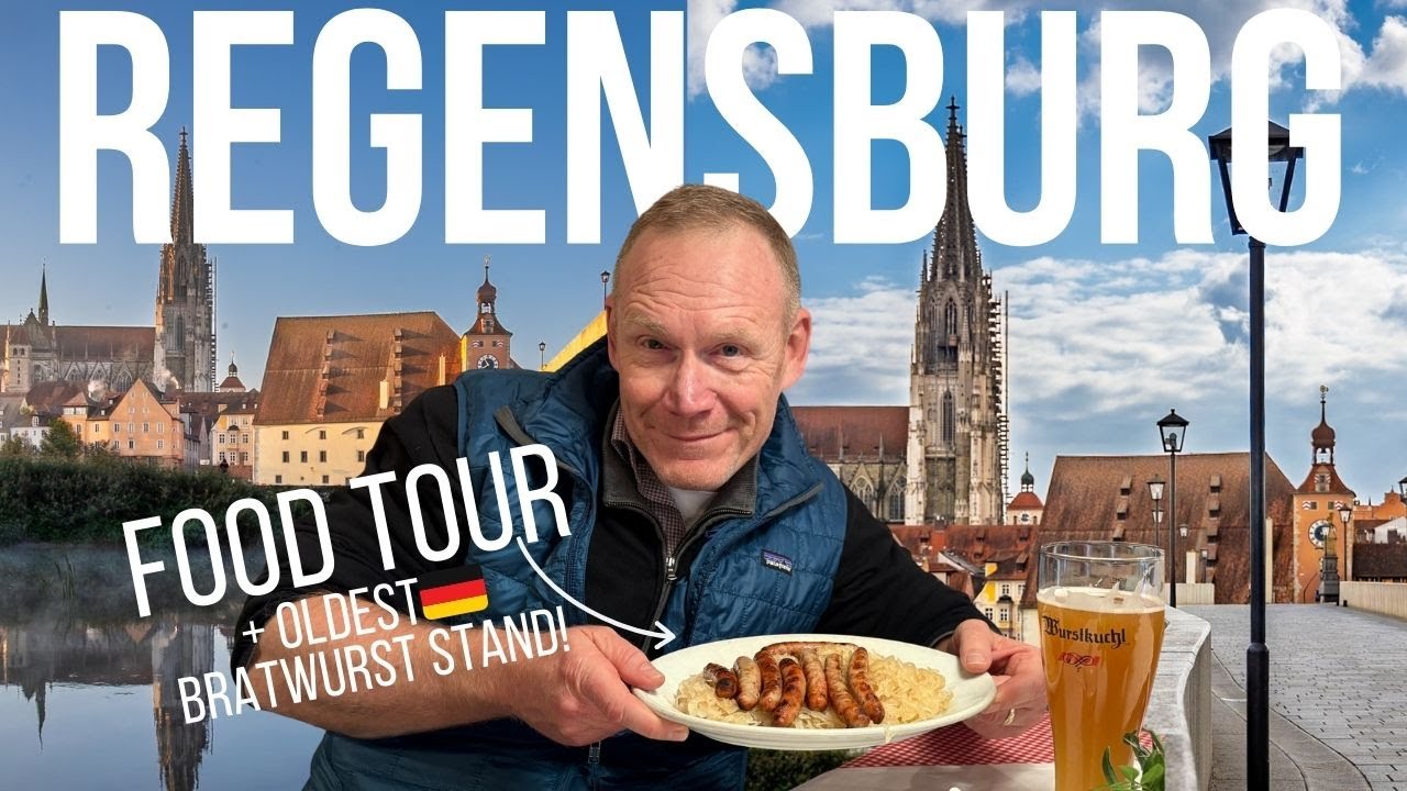 Didn't Expect Such GREAT Food in Regensburg! |Ultimate Regensburg Germany Food Tour