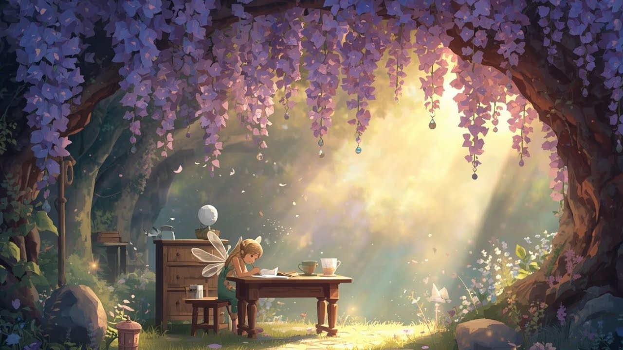 Studying for the Fairy Academy Exam Playlist🌸 | Calm Lofi Music for Focus & Daydreaming