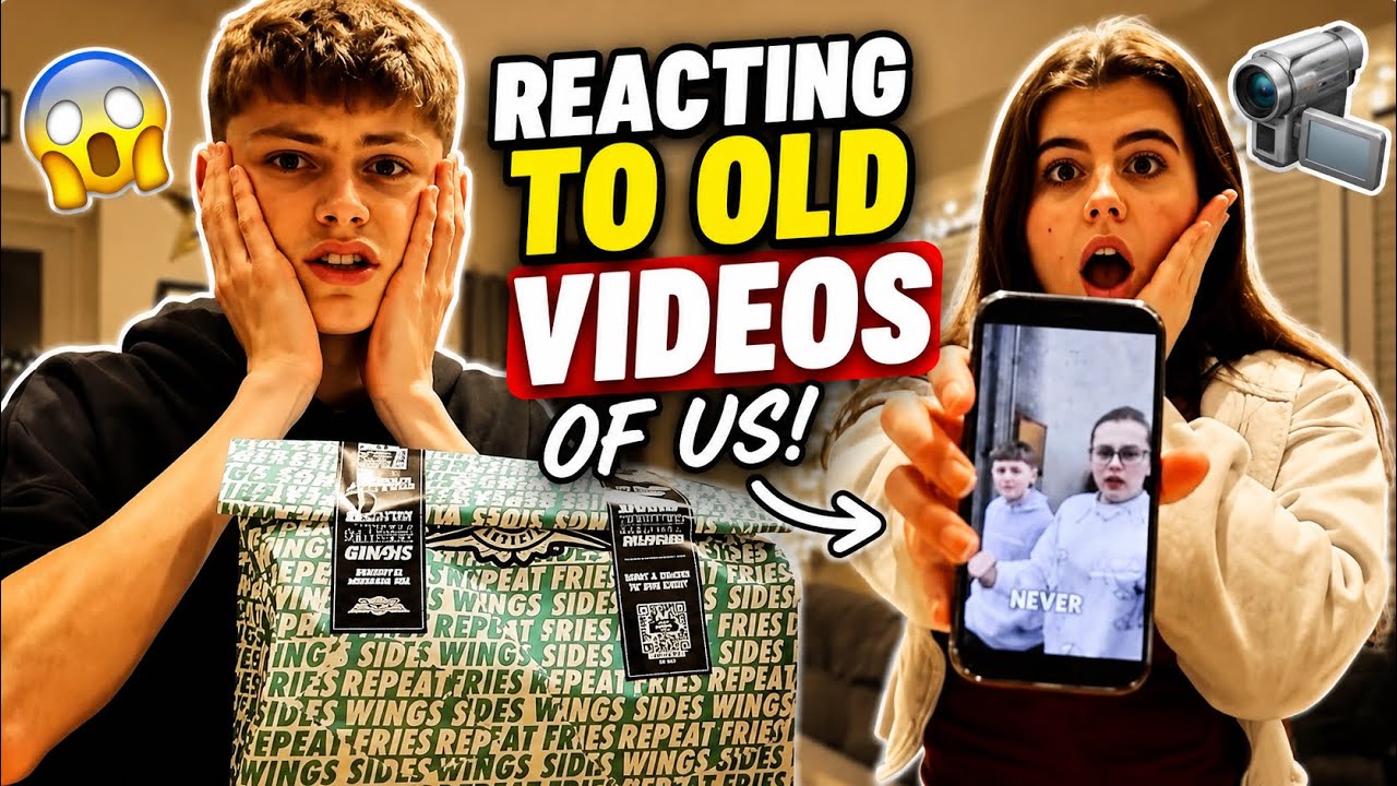 WINGSTOP MUKBAND WHILST REACTING TO OLD VIDS!!!!!