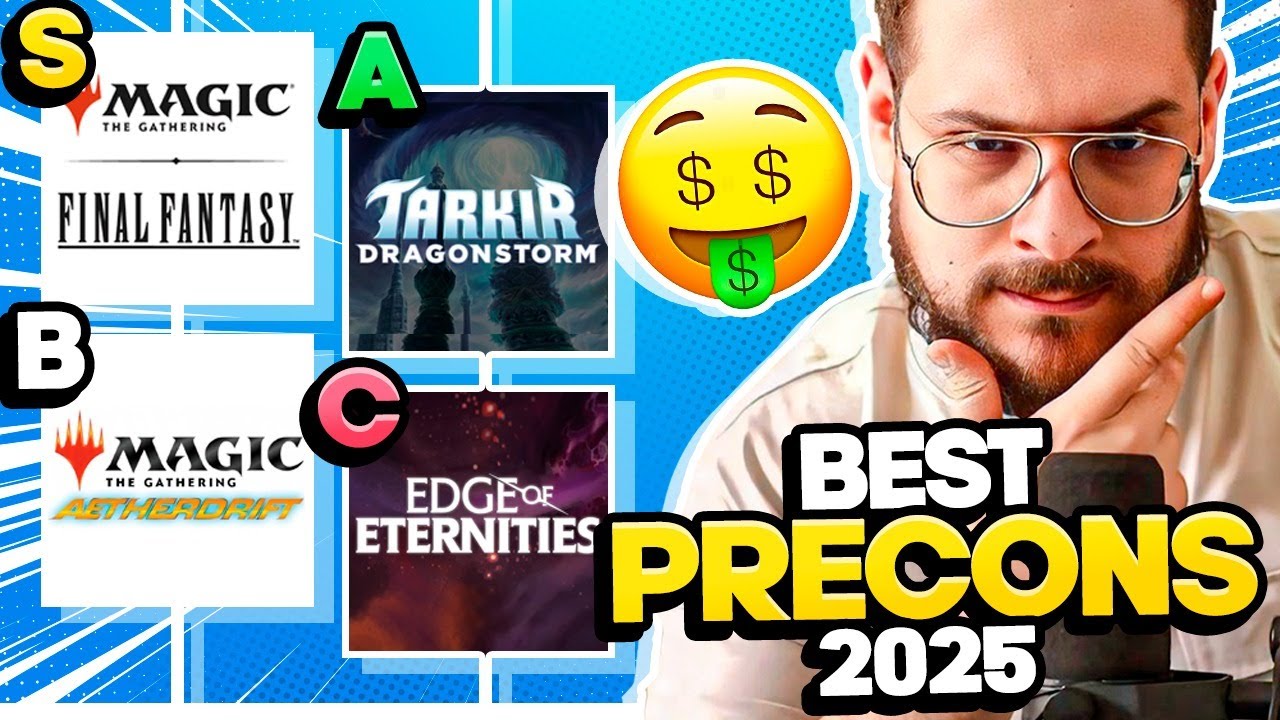 TIER LIST: mejores PRECONS 2025 MAGIC THE GATHERING (ya no salen más este año xD)