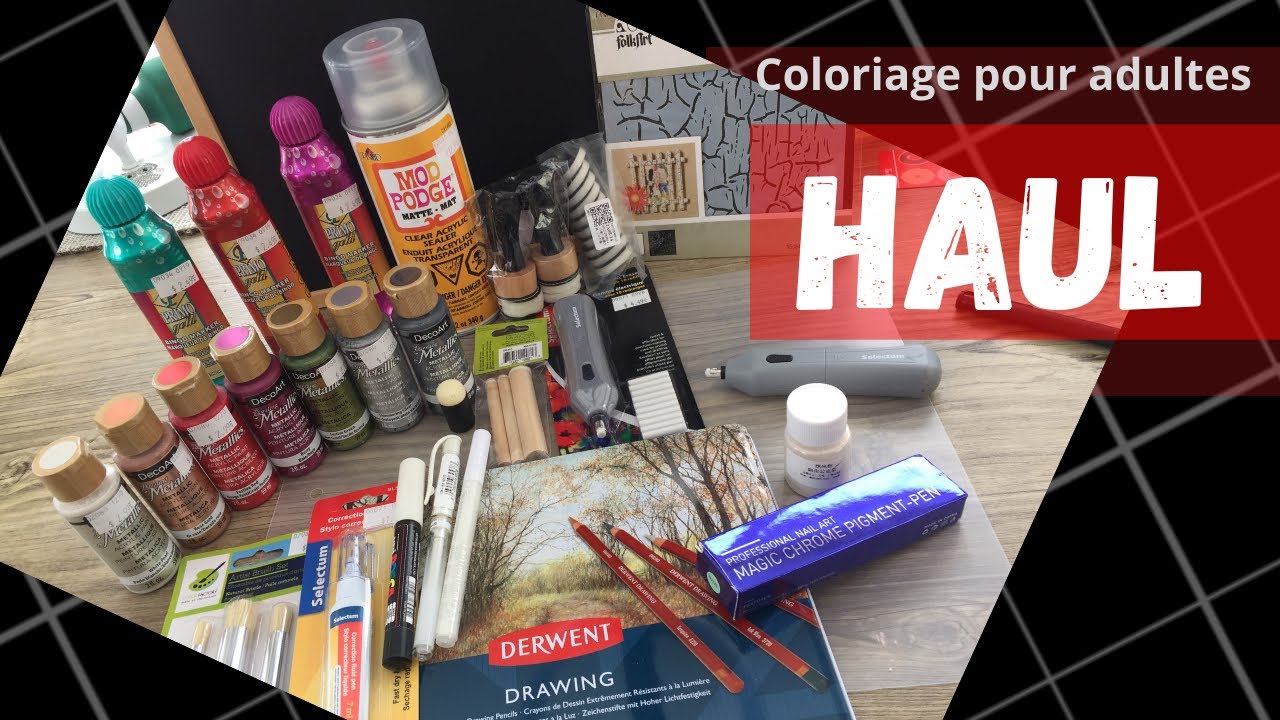 [Achats coloriage] HAUL, des nouveautés, en coloriage pour adultes !